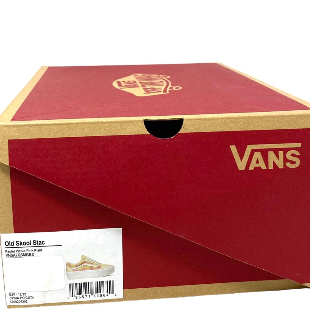 VANS Old Skool Platform Shoes Plaid Multi Sneakers Canvas Women Size VN0A7Q5MGBX - Picture 10 of 11